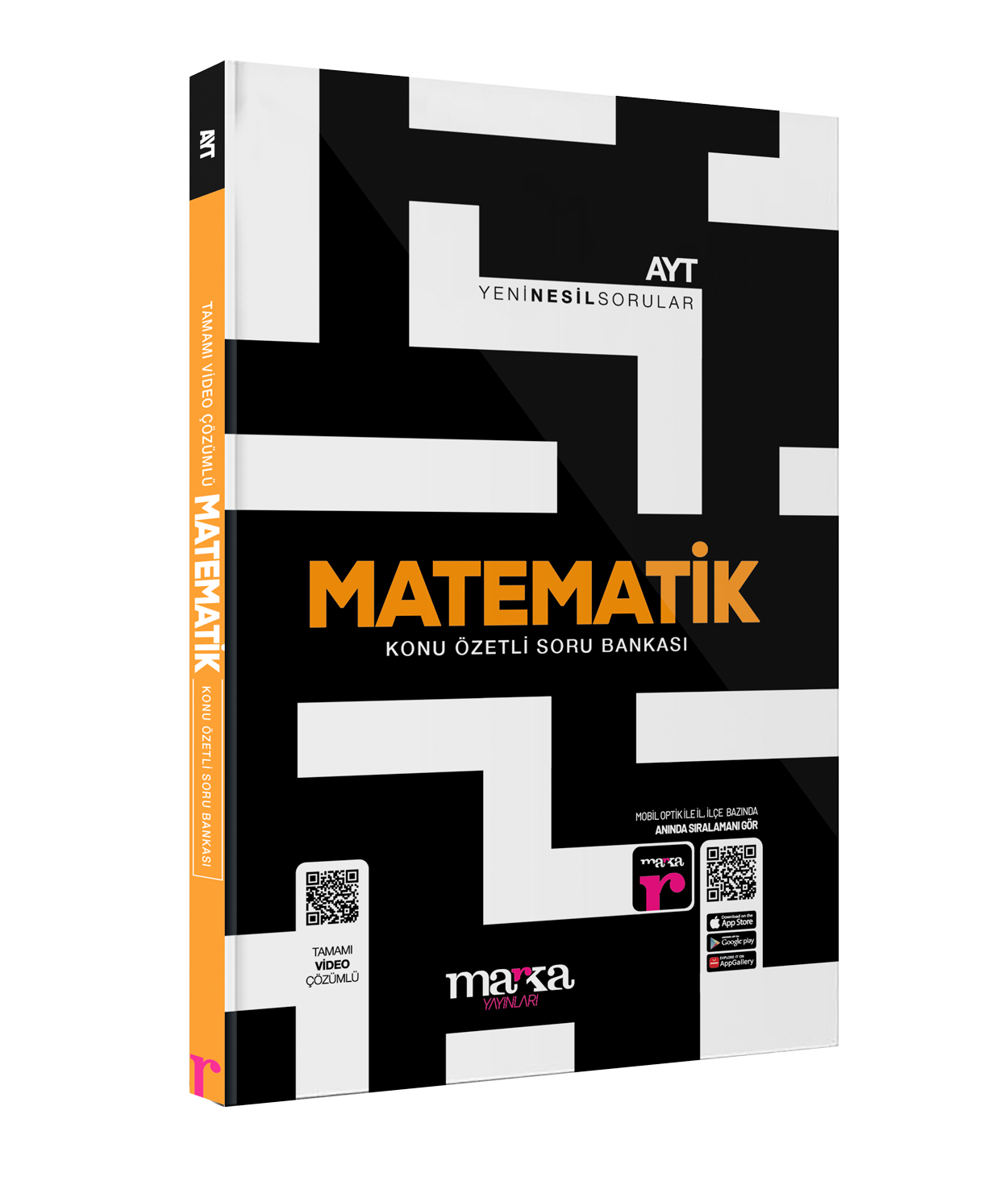 2026 AYT Matematik Konu Özetli Yeni Nesil Soru Bankası Tamamı Video Çözümlü Marka Yayınları